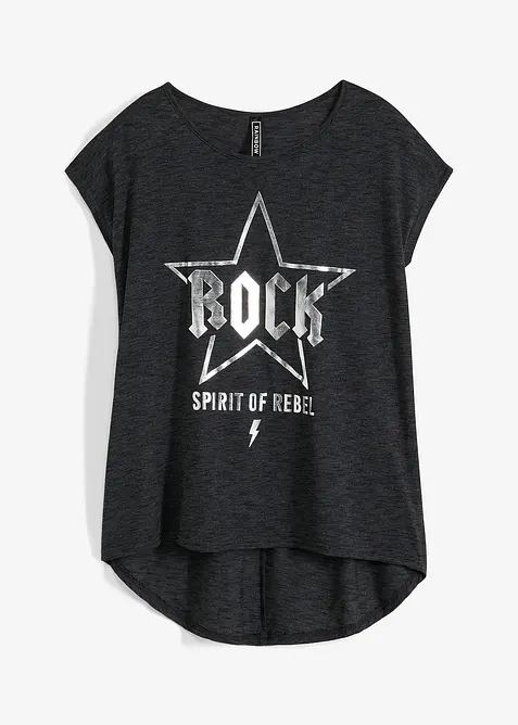 Longshirt aus softem Viskose-Mix, bonprix