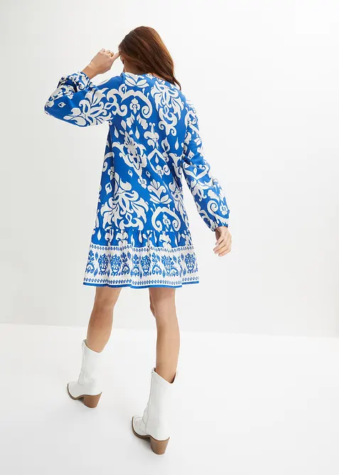 Tunika-Kleid aus fließender Viskose, bonprix