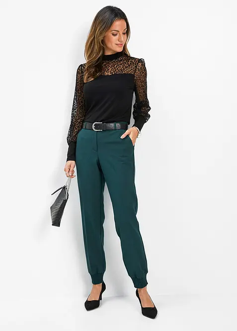 Langarmshirt aus softem Viskose-Mix, bonprix