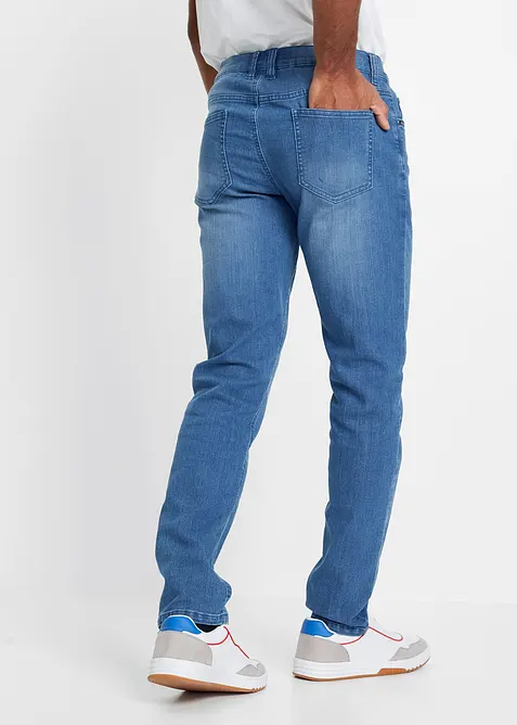 Leichte Slim Fit Stretch-Jeans, Straight, bonprix
