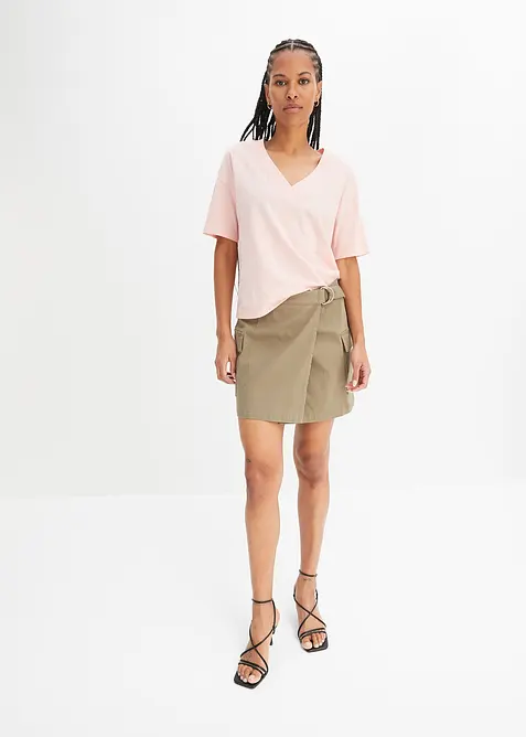 Oversize-Shirt aus reiner Bio-Baumwolle, bonprix