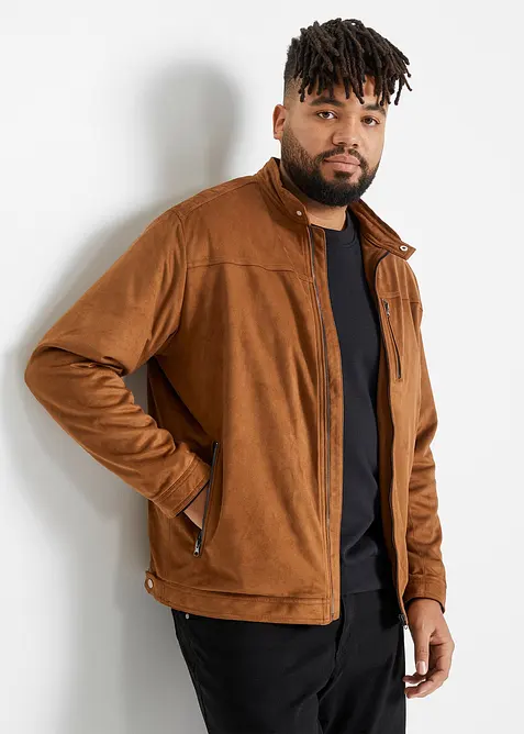 Veste en suédine, bonprix