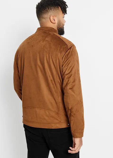 Veste en suédine, bonprix