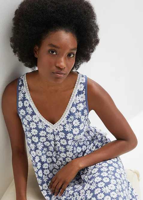 Nuisette en viscose m&eacute;lang&eacute;e, bonprix