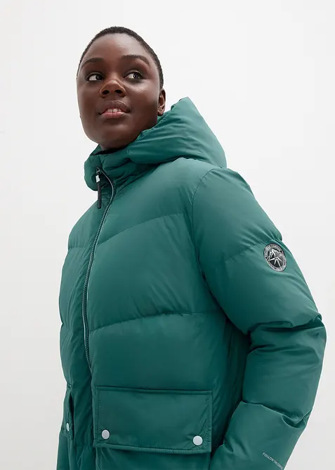 Daunenmantel mit reflektierenden Details, bonprix