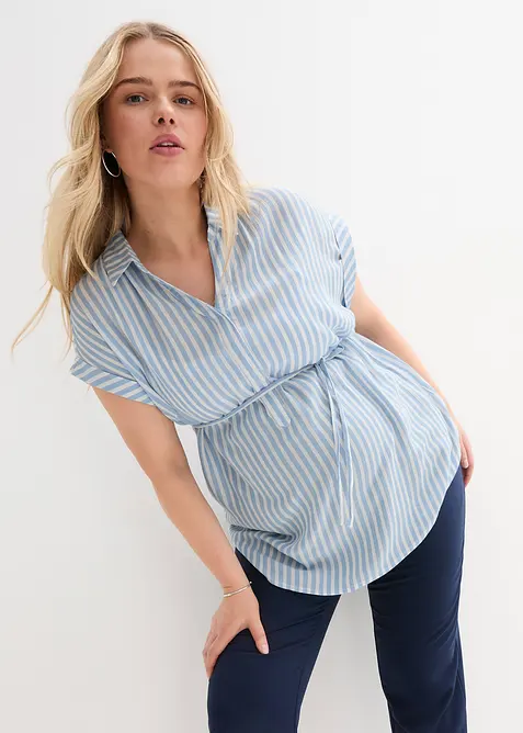 2-in-1 Umstands- und Stillbluse aus Viskose, bonprix