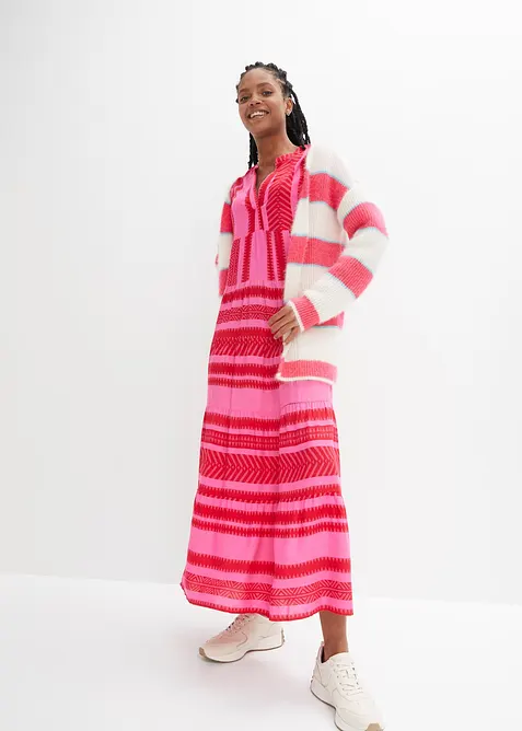 Maxikleid aus flie&szlig;ender Viskose, bonprix