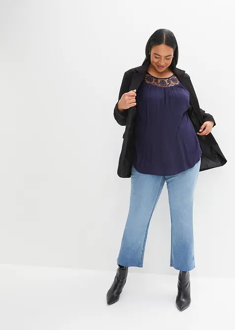 Bluse aus reiner Viskose, bonprix