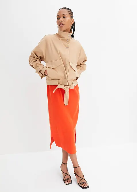 Jersey-Kleid aus Baumwolle mit Stretch, bonprix