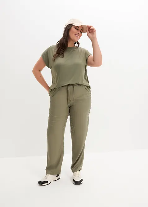 T-shirt en viscose douce, bonprix