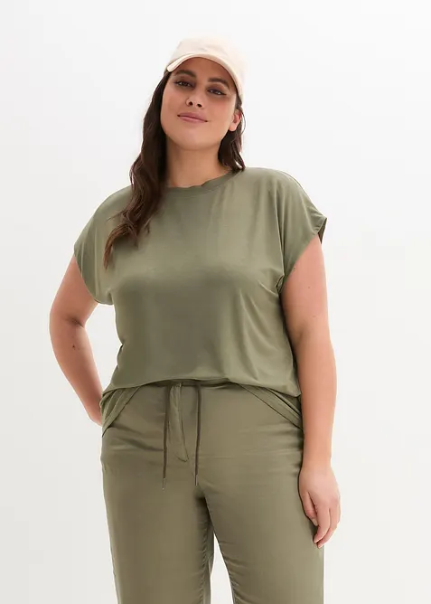 T-shirt en viscose douce, bonprix