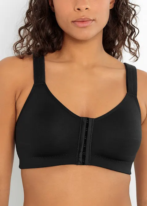 Soutien-gorge de sport agrafage devant, maintien fort, bonprix