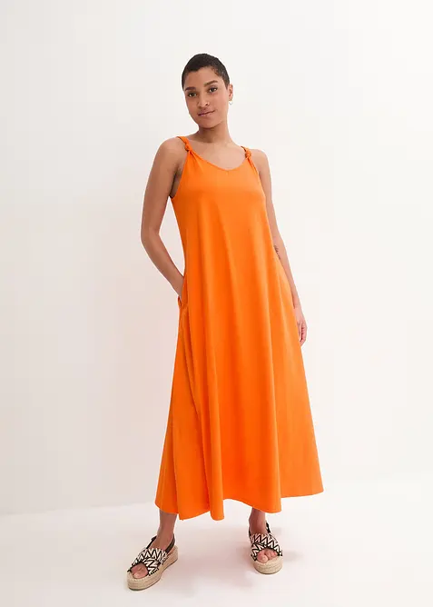 Jerseykleid aus reiner Baumwolle, bonprix