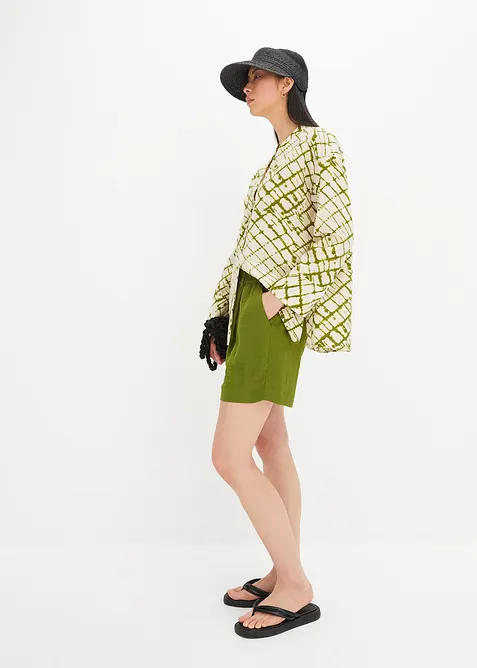 Schlupf-Shorts aus luftigem Crêpe, bonprix