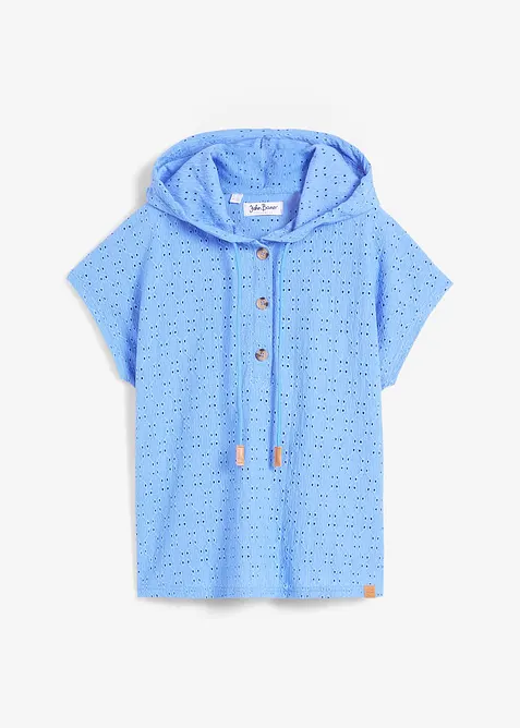 Kapuzen-Henleyshirt, bonprix