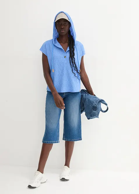 Kapuzen-Henleyshirt, bonprix