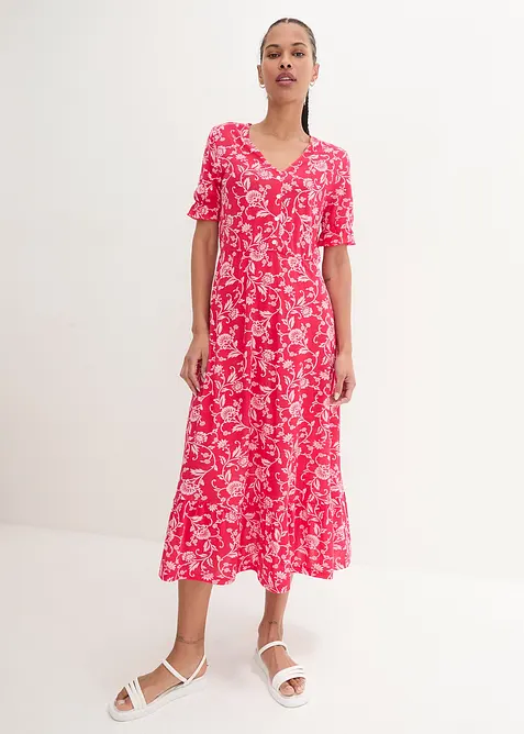 Jerseykleid aus fließender Viskose, bonprix