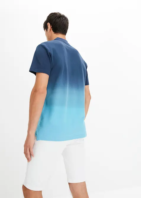 Polo avec dégradé de couleur, 100% coton, bonprix