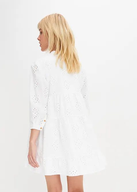 Robe-tunique en broderie anglaise, bonprix
