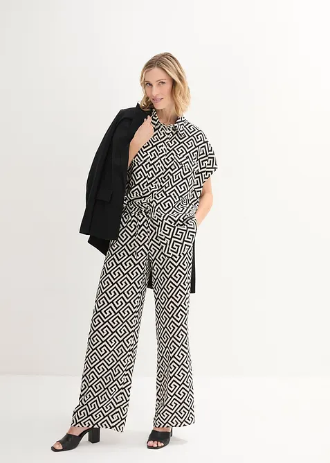 Bluse aus flie&szlig;ender Viskose, bonprix