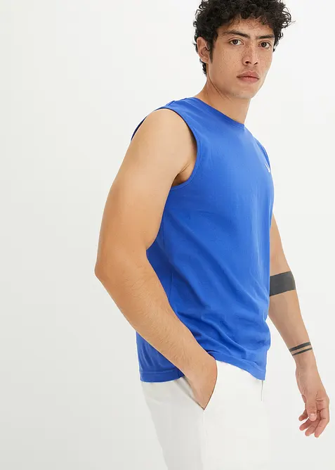 Lot de 2 marcels 100% coton, bonprix