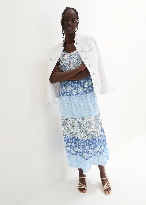 Robe longue en jersey coton, bonprix