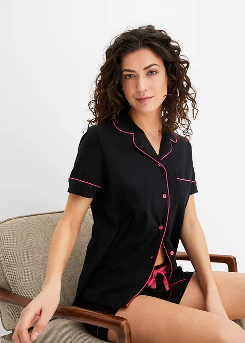 Shorty mit Knopfleiste, bonprix