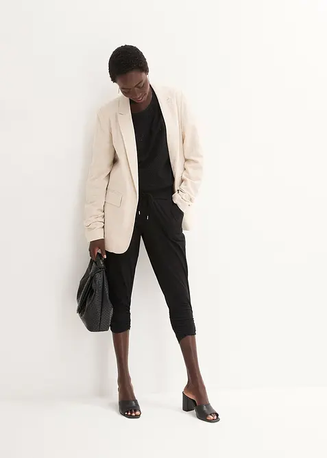 Jersey-Hose aus Baumwoll-Mix, bonprix