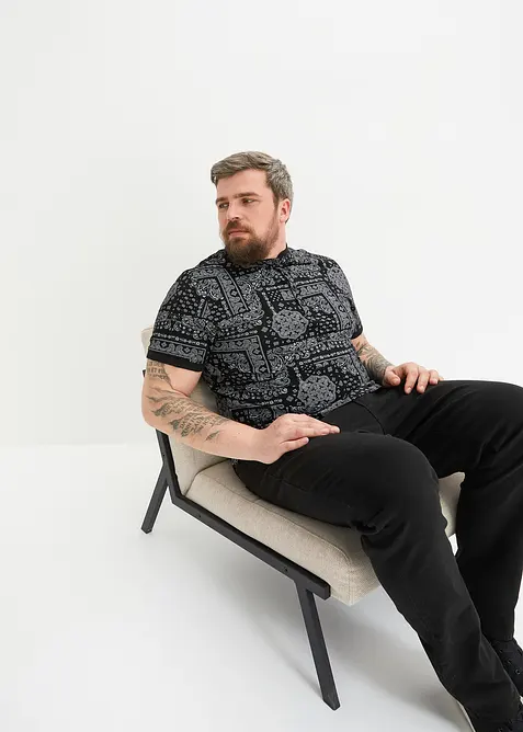 Classic Fit Stretch-Jeans, Straight, bonprix