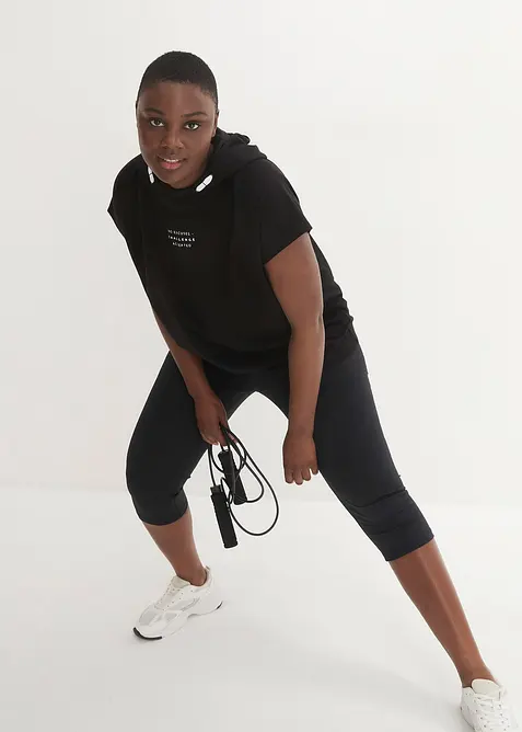 Sport-Shirt mit Kapuze, bonprix