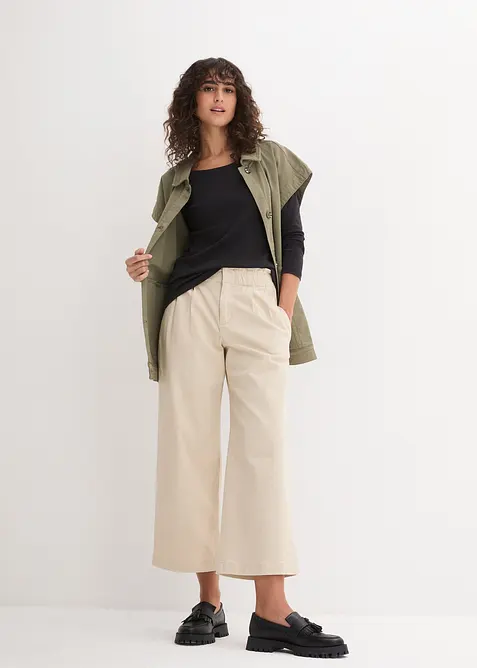 Langarmshirt aus reiner Bio-Baumwolle, bonprix