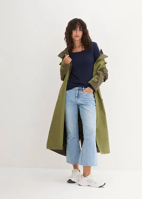 Langarmshirt aus reiner Bio-Baumwolle, bonprix