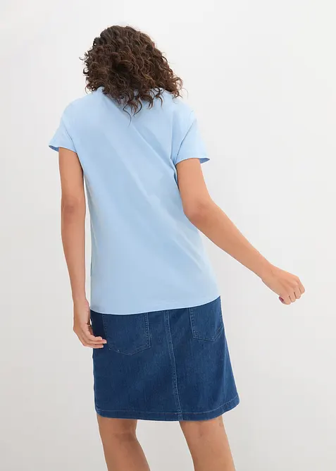 Rundhals-Shirt  (5er-Pack), bonprix