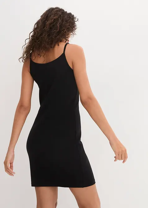 Tr&auml;gerkleid aus reiner Baumwolle (2er Pack), bonprix
