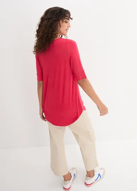 Long-Shirt aus softer Viskose, bonprix