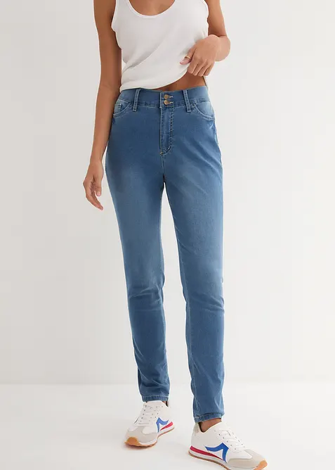 Jean slim taille haute, super extensible, bonprix