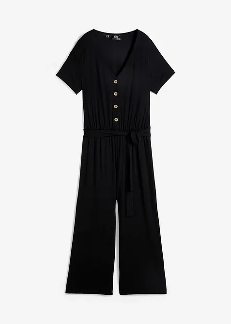 Jersey-Jumpsuit aus Viskose-Mix, bonprix