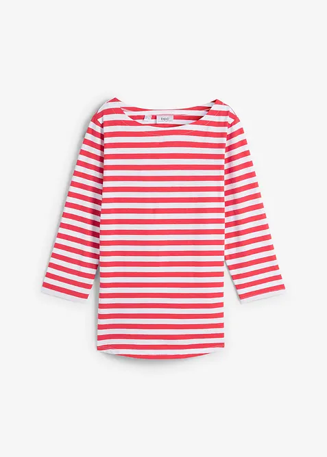 Shirt mit U-Boot-Ausschnitt, bonprix