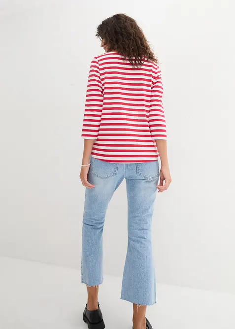 Shirt mit U-Boot-Ausschnitt, bonprix