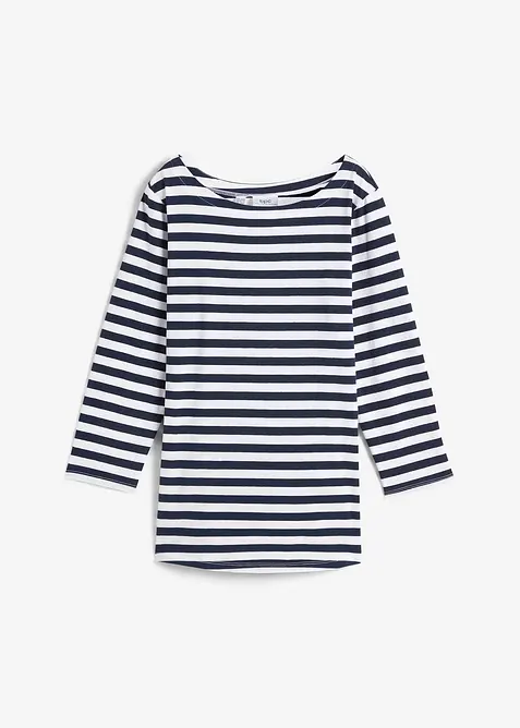Shirt mit U-Boot-Ausschnitt, bonprix