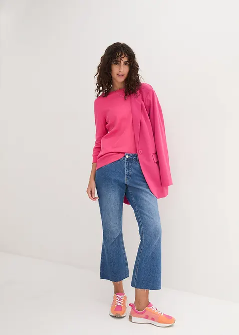 T-shirt manches longues 100% coton, bonprix