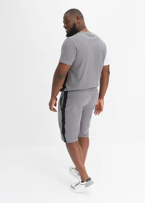 T-shirt et bermuda sweat (ens. 2 pces), bonprix