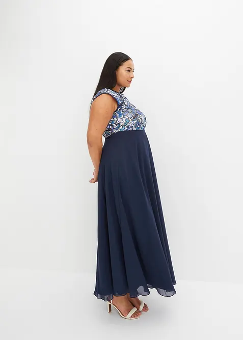 Maxikleid mit Spitze, bonprix