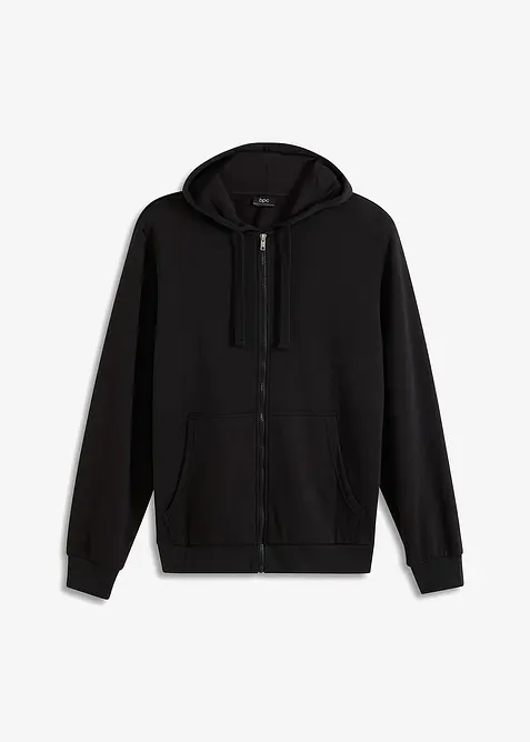 Kapuzen-Sweatjacke mit Reißverschluss, bonprix