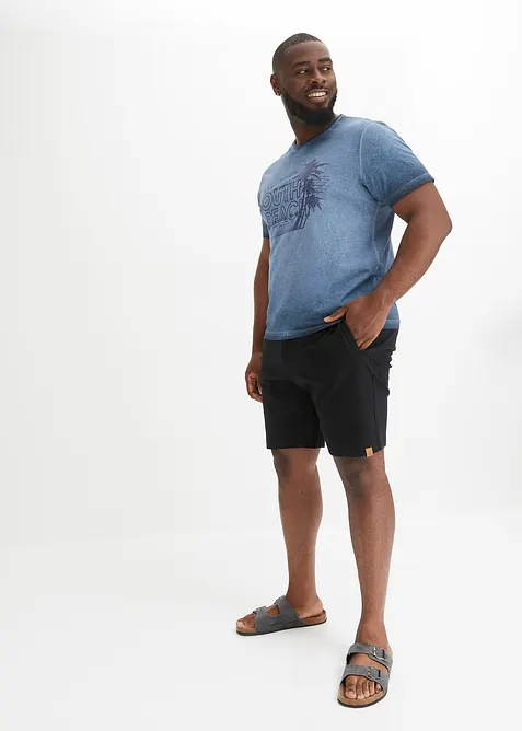 T-shirt aspect délavé 100% coton, bonprix