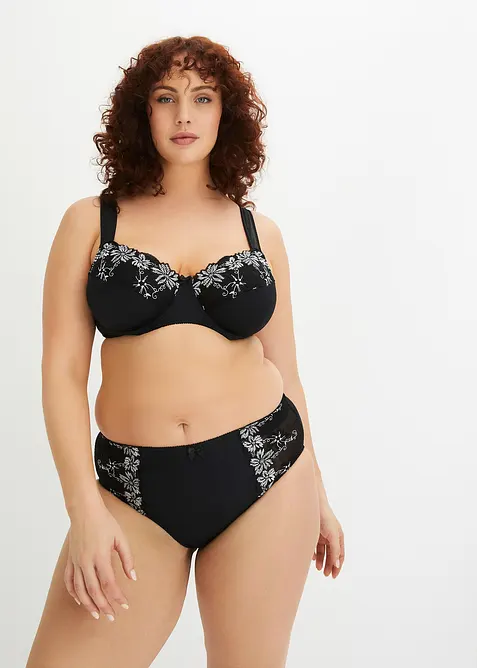 Lot de 2 soutiens-gorge &agrave; armatures et bretelles rembourr&eacute;es, bonprix