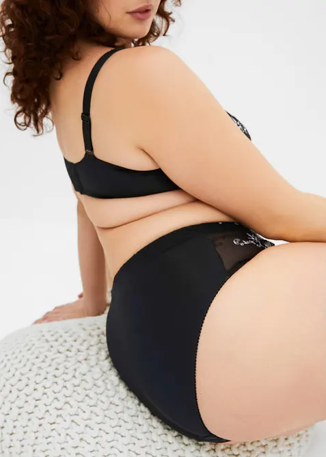 Formslip mit Stickerei (2er Pack), bonprix