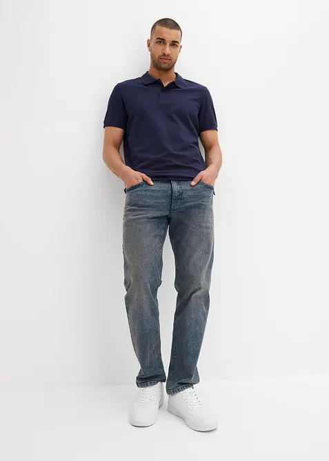 Piqu&eacute;-Poloshirt aus reiner Bio-Baumwolle, bonprix