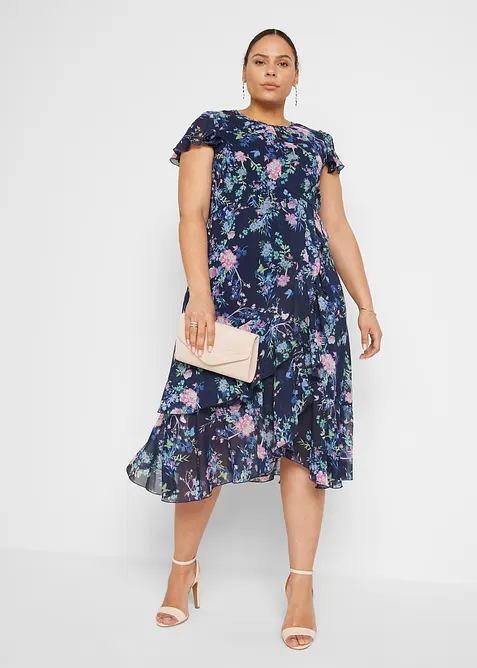 Chiffonkleid, bonprix