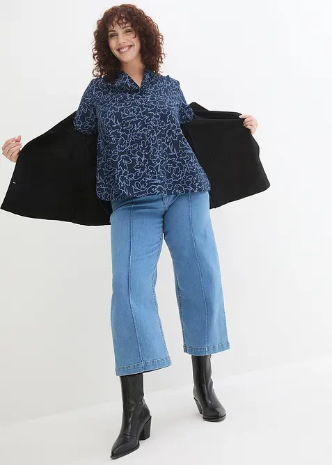 Tunikabluse aus reiner Baumwolle, bonprix